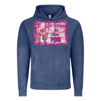 Vintage Denim in october we wear pink pig Vintage Hoodie - RanaPortraitStore
