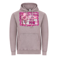 Vintage Zinc in october we wear pink pig Vintage Hoodie - RanaPortraitStore