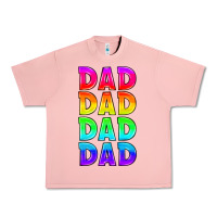 Salmon lgbtq dad Urban Heavy Tee - HRA Design Shop