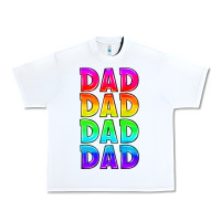 White lgbtq dad Urban Heavy Tee - HRA Design Shop