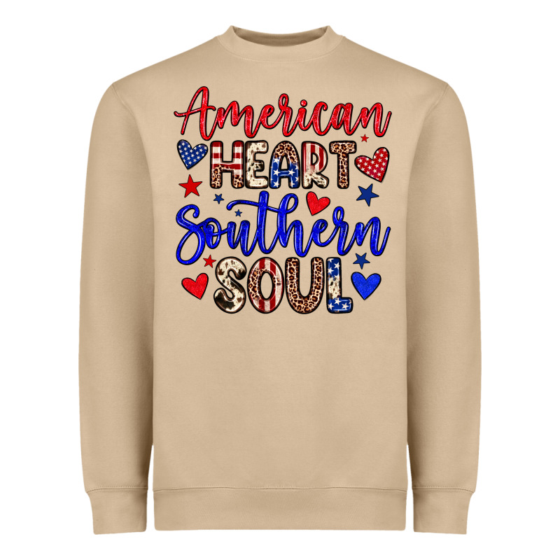 American Heart Southern Soul Heavyweight Sweatshirt by Neo Western | Teevron