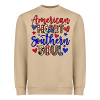 Mushroom American heart southern soul Heavyweight Sweatshirt - Neo Western