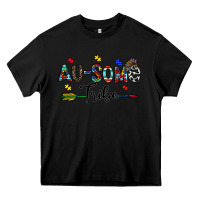 Black au some tribe Heavy Core Tee - CowhideDigitalArt