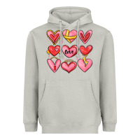 Moon Dust sketch hearts Heavyweight Hoodie - MaliasSmallBusiness