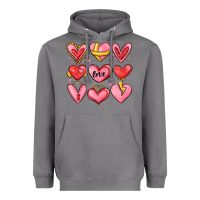 Storm sketch hearts Heavyweight Hoodie - MaliasSmallBusiness