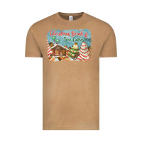 Vintage Camel christmas break and tree cakes Vintage Tee - FaDigitalArtStudio