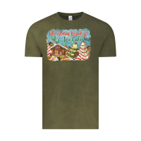 Vintage Olive christmas break and tree cakes Vintage Tee - FaDigitalArtStudio