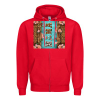 Red Western Mama Pink Roses Zipper Hoodie - LillyAllenDesigns