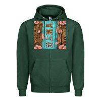 Sports Green Western Mama Pink Roses Zipper Hoodie - LillyAllenDesigns