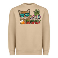 Mushroom hello summer Heavyweight Sweatshirt - SublimationCraftShop
