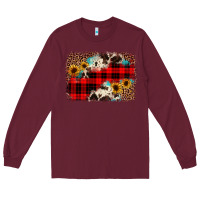 Burgundy christmas background Long Sleeve Tee - JahusDesignShop