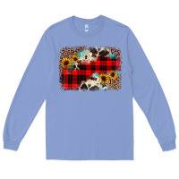 Colony Blue christmas background Long Sleeve Tee - JahusDesignShop