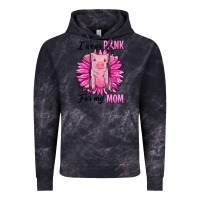 Cloud Black i wear pink for my mom pig Vintage Hoodie - RanaPortraitStore