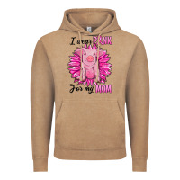Vintage Coffee i wear pink for my mom pig Vintage Hoodie - RanaPortraitStore