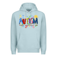 Blue Mist autism accept understand love Premium Hoodie - Artiststas