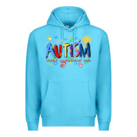 Ocean Blue autism accept understand love Premium Hoodie - Artiststas