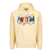 Pina Colada autism accept understand love Premium Hoodie - Artiststas