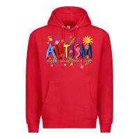 Red autism accept understand love Premium Hoodie - Artiststas