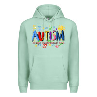 Seafoam autism accept understand love Premium Hoodie - Artiststas
