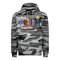 Slate Camo autism accept understand love Premium Hoodie - Artiststas