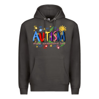 Smoke autism accept understand love Premium Hoodie - Artiststas