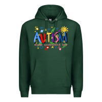 Sports Green autism accept understand love Premium Hoodie - Artiststas