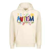 Tofu autism accept understand love Premium Hoodie - Artiststas