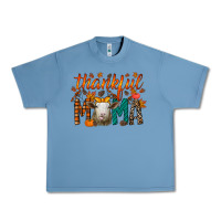 Pebble Blue thankful mama sheep Urban Heavy Tee - RacoonDesign