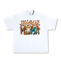 White thankful mama sheep Urban Heavy Tee - RacoonDesign