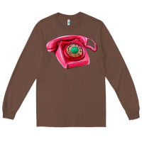 Chestnut pink telephone Long Sleeve Tee - AdoDesignShop