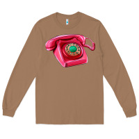 Toasted Coconut pink telephone Long Sleeve Tee - AdoDesignShop