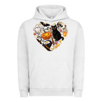 Pigment Lunar Rock Halloween Heart Urban Hoodie - texasbilliewilder