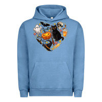 Halloween Heart Urban Hoodie | Teevron