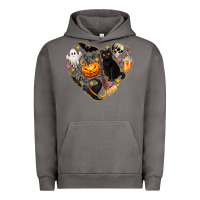 Pigment Tornado Halloween Heart Urban Hoodie - texasbilliewilder