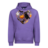 Tulip Halloween Heart Urban Hoodie - texasbilliewilder