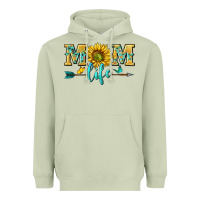 Matcha mom life Heavyweight Hoodie - NancyCooperArtShop