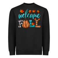 Black welcome fall Heavyweight Sweatshirt - HRA Design Shop