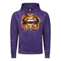 Cloud Purple melanin lips Vintage Hoodie - Zillion Design Studio