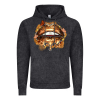 Vintage Black melanin lips Vintage Hoodie - Zillion Design Studio