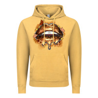 Melanin Lips Vintage Hoodie | Teevron