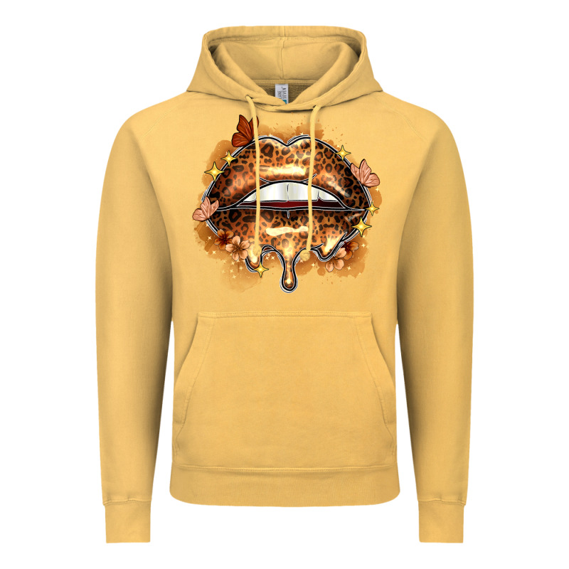 Melanin Lips Vintage Hoodie by Zillion Design Studio | Teevron