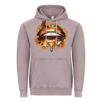 Vintage Zinc melanin lips Vintage Hoodie - Zillion Design Studio