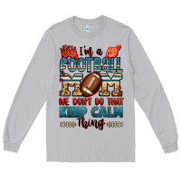 Moon Dust i'm a american football mom we don't do that keep Long Sleeve Tee - Jasminsmagicworld