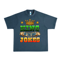 Midnight Navy king of the jokes Urban Heavy Tee - HRA Design Shop
