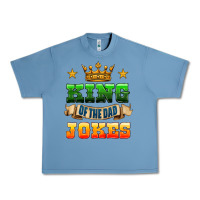 Pebble Blue king of the jokes Urban Heavy Tee - HRA Design Shop