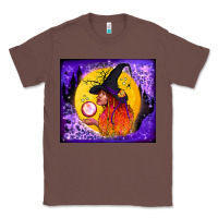 Chestnut witch with crystal ball tumbler Classic Tee - BundleAndBundleShop