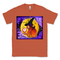 Copper witch with crystal ball tumbler Classic Tee - BundleAndBundleShop