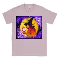 Lilac witch with crystal ball tumbler Classic Tee - BundleAndBundleShop