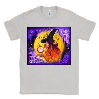 Moon Dust witch with crystal ball tumbler Classic Tee - BundleAndBundleShop