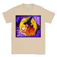 Mushroom witch with crystal ball tumbler Classic Tee - BundleAndBundleShop